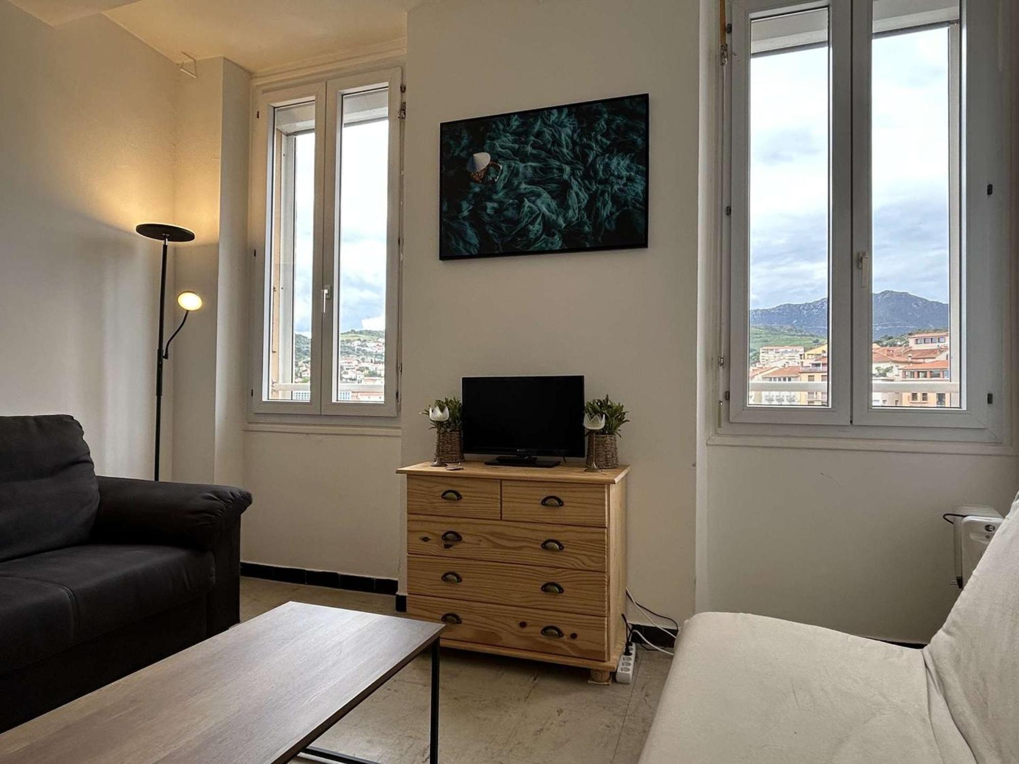 Appart 2 Pieces A Port-Vendres, 4 Personnes, Proche Centre Et Criee, Animaux Admis - Fr-1-225C-8 Luaran gambar